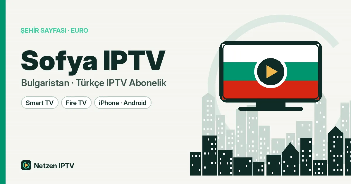 Sofya IPTV: Vitoşa Eteklerinde Türkçe Yayın